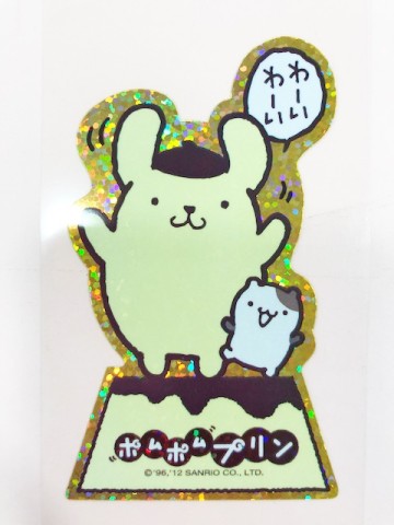 【震撼精品百貨】Pom Pom Purin 布丁狗~貼紙#51228