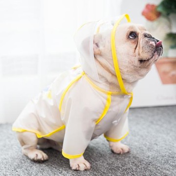 法斗雨衣巴哥衣服八哥狗狗斗牛犬雨披英斗沙皮狗用品波斯頓梗泰迪