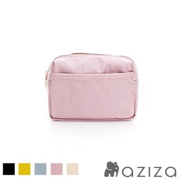 aziza象紋尼龍輕巧化妝包 多色