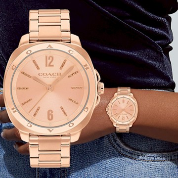 COACH Kitt 簡約現代手錶 中性錶 新年開運 送禮推薦-38mm CO14504479