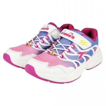 diadora 兒童款 專業慢跑輕量運動鞋 DA13088 723-13088-03  白桃色  23 cm