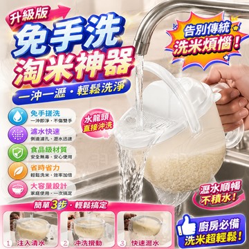 ✨台灣出貨✨淘米器 淘米 洗米器 免手洗淘米器  洗米盆 洗米工具 洗米神器 洗米 懶人淘米 瀝水籃 淘米籃