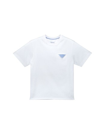 條紋三角巾 棉Tee