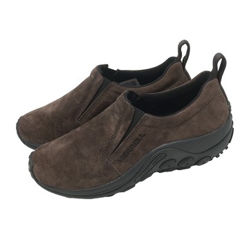 [ACS] Merrell 休閒鞋 Jungle Moc 男鞋 棕 麂皮 緩衝 鬆緊帶 易穿脫 ML00005199