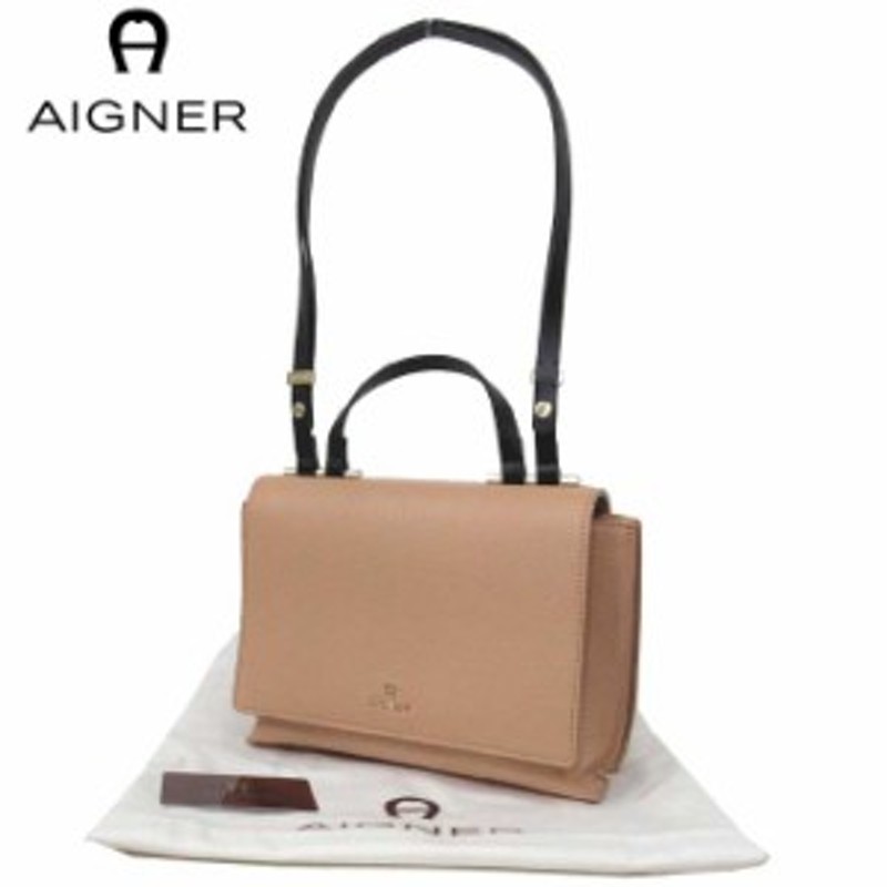 ☆新品・未使用☆ETIENNE AIGNER☆本革100%ミニトートバッグ-