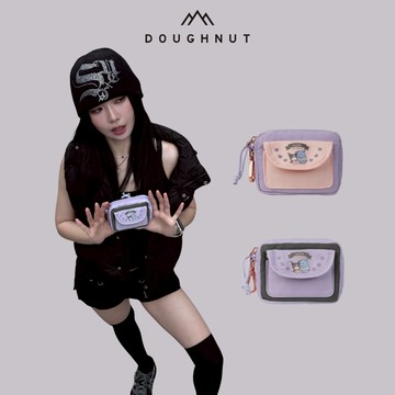DOUGHNUT直營 零錢包 小錢包 酷洛米 收納包 票卡包 防潑水 配件 Introvert Kuromi