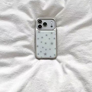 質感手機殼.灰色星星蘋果171615141312Promax滴膠手機殼iPhone17161514131211
