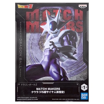 BP公仔 七龍珠Z MATCH MAKERS 克維拉 VS超級賽亞人孫悟空  1個