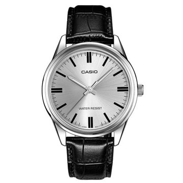 CASIO卡西歐手表男時尚休閑大表盤防水男表石英表鋼帶MTP-V002D