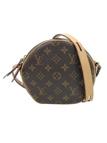 louis vuitton 棕色 Boite Chapeau Souple 老花帆布斜背包 肩背包 相機包