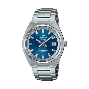 CASIO 卡西歐 EDIFICE 纖薄簡約 藍寶石水晶玻璃 深海藍 日期顯示窗 EFB-109D-2A_38.5mm