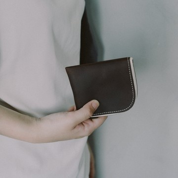 Curva.s L型拉鍊零錢夾