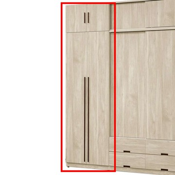 obis 漢娜2.5*7.8尺雙吊衣櫃