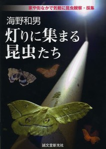 灯りに集まる昆虫たち 家や街なかで気軽に昆虫観察・採集 海野和男 著