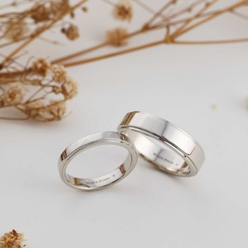 Black Joker 經典對戒 階梯戒指 情侶對戒