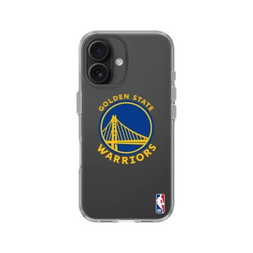 iPhone 16 Clear 透明 - NBA - Logo-金州勇士 Golden State Warriors - Light