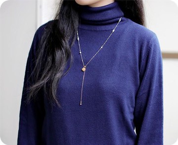 帶來幸福的淡水珍珠 長 Y 珍珠項鍊 六月生日石