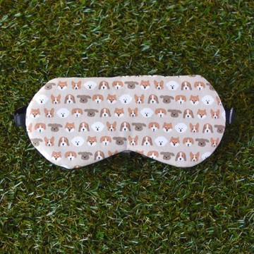 日本眼罩 Dogs | 有附收納袋 |免費禮品包裝|旅行|生日|結婚