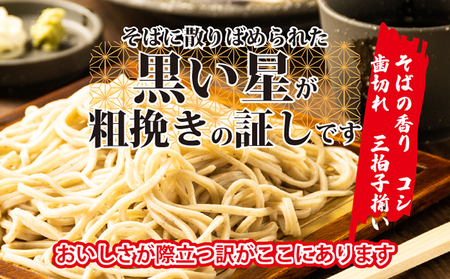 富山県民蕎麦2食名水つゆ付 4個セット（合計8食）生そば 石川製麺