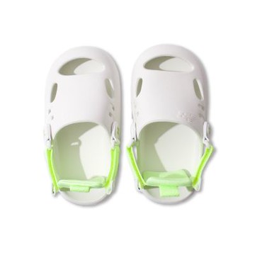 New Balance K8811 中童 童鞋 白色 魔鬼氈 緩衝 護趾 防水 小朋友 M楦 休閒 涼鞋 SYCLGB1
