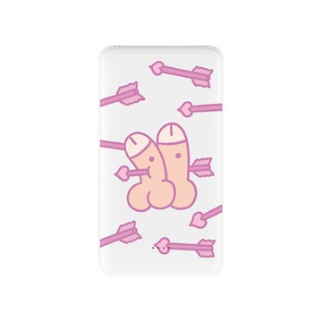 【插畫家聯名】屌面人Lanparman一箭雙鵰雙線快充10000mAh行動電源