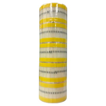 CLEAN 克林 ELItape易利貼 方便貼膠帶5件組 55 x 11mm  1組  黃色