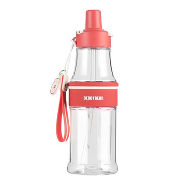 BEDDYBEAR 杯具熊 激浪雙飲塑膠杯  西部橙  630ml  1個