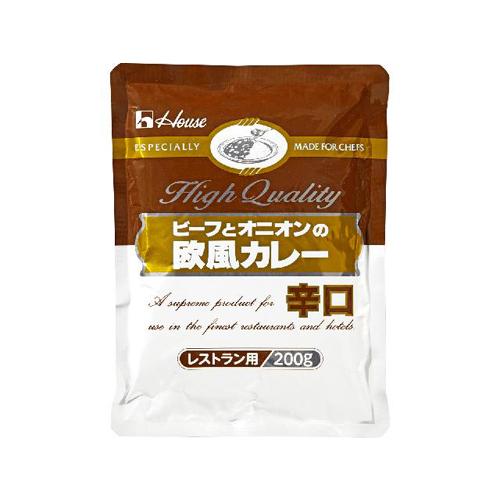 ハウス食品　２００ｇ　ビーフとオニオンの欧風カレー（辛口）　２００ｇ×30個