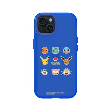 iPhone 15 Clear 激光藍 - 寶可夢 Pokemon - Sticker-寶可夢們