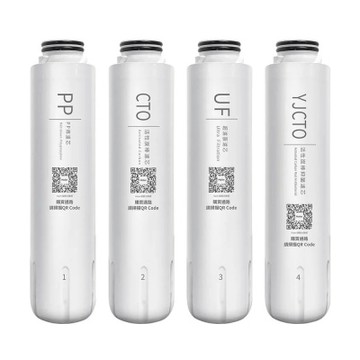 Haier 海爾 超濾2.0淨水器600專用濾芯 4入(HR-WF-QUF600F1Y)