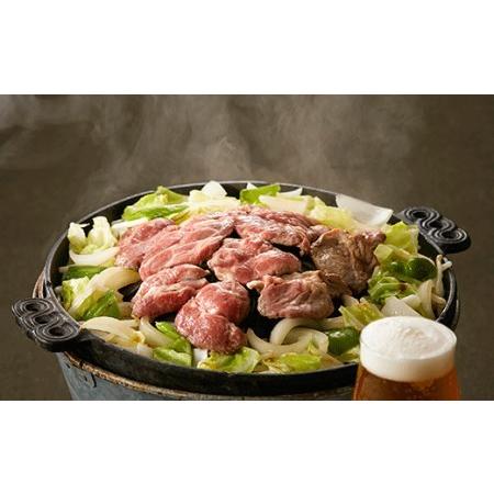 ふるさと納税 《お肉屋さんの特製だれ付き》ジンギスカン肩肉（ラムショルダー）1kg 岩手県陸前高田市