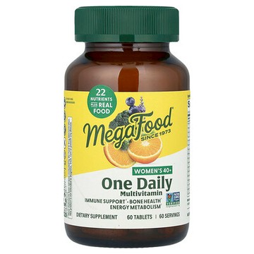 MegaFood, 40 歲以上女性每日一片多維生素，60 片