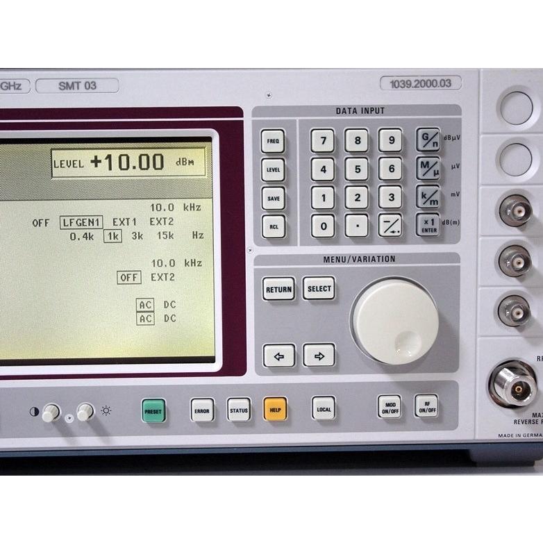 RohdeSchwarz SMT03 5KHz-3GHz シグナルジェネレータ (1)