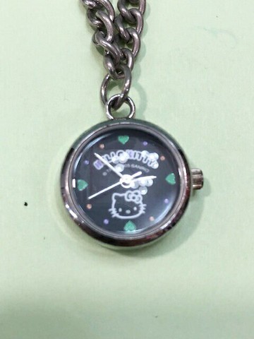 【震撼精品百貨】Hello Kitty 凱蒂貓 Sanrio HELLO KITTY手錶-手鍊錶(幸運草)#38707 震撼日式精品百貨