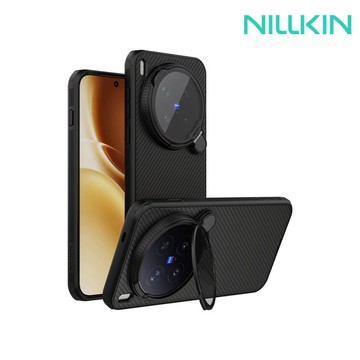 NILLKIN vivo X300 Pro 5G 黑鏡 Prop 磁吸保護殼 保護套 手機殼 鏡頭保護 可站立 鏡頭支架 鏡頭防塵蓋 鏡頭蓋 支援 MagSafe