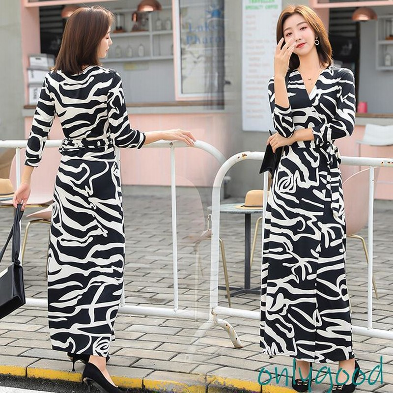 希少】DVF ラップワンピース 花柄 膝丈 シルク 大人気 春色 M