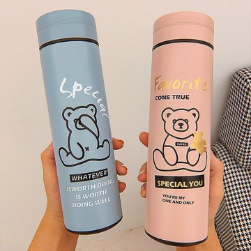 🍴 【窩窩】🍬  杯子保溫杯 男學生韓版 男女帶過濾網 泡茶個性 高檔簡約商務 辦公室 便攜水杯可愛少女
