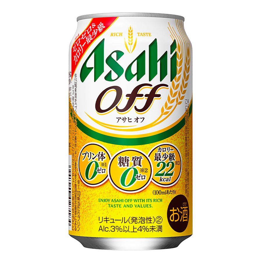 アサヒビール Asahi off アサヒオフ 350ml | LINEショッピング