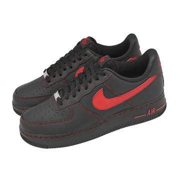 休閒鞋 Air Force 1 07 LV8 男鞋 黑 紅 經典 AF1 HQ2037-005