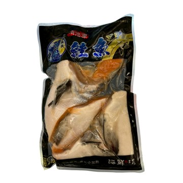 《冷凍》薄鹽鮭魚下巴 500g/袋  【現貨】