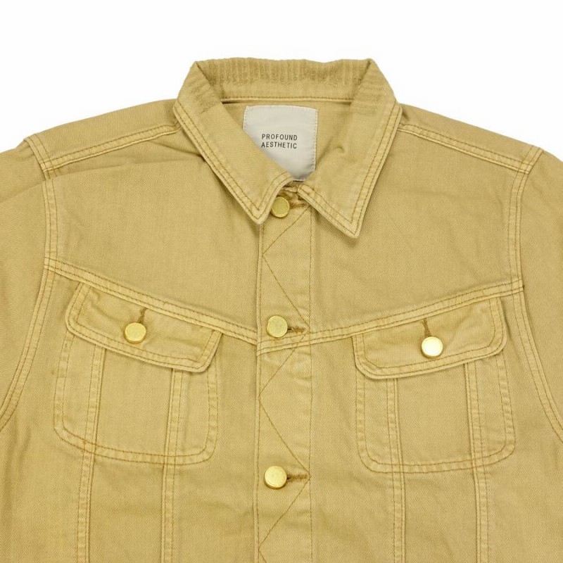 PROFOUND AESTHETIC/プロファウンド エステティックデニムジャケット  