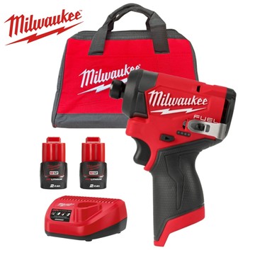 Milwaukee 12V M12FID2 鋰電 無刷 衝擊 起子機 電鑽 原廠小袋 雙2.0版含 充電器 公司貨