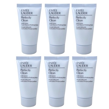 ESTEE LAUDER 雅詩蘭黛 細緻煥采雙效淨化潔面乳30ml *6入 超值特惠組合