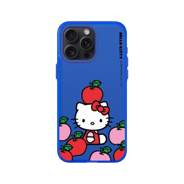 iPhone 15 Pro Max Clear 激光藍 - 三麗鷗-Hello Kitty - 蘋果疊疊樂