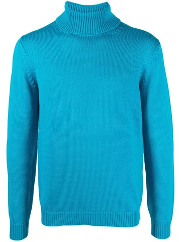 Nuur - roll-neck merino-wool jumper - men - Merino - 50 - Blue