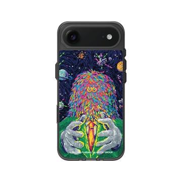 iPhone Air Clear (相機按鈕) 酷墨灰 - TAKUMA FUJISAKI 藤崎琢磨 - MOGOL BOY #08 IMAGINATION