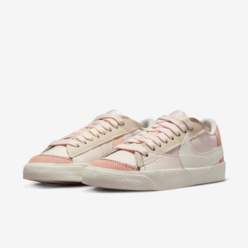 S.G NIKE BLAZER LOW 77 JUMBO DQ1470-601 粉紅 大勾 麂皮 女