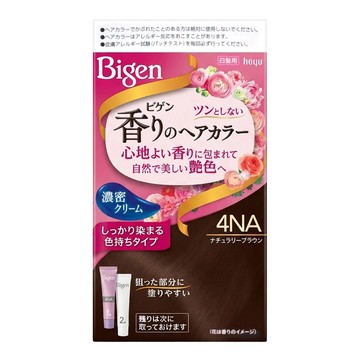 Bigen 美源 花果香快速染髮霜  4NA自然亮棕色  1盒
