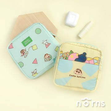蠟筆小新方形收納包- Norns Original Design 生理包 衛生棉收納包 隨身小包包