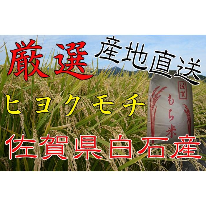 佐賀県産　ヒヨクモチ　玄米１０ｋｇ　送料無料 日本三大もち米処 佐賀より産地直送